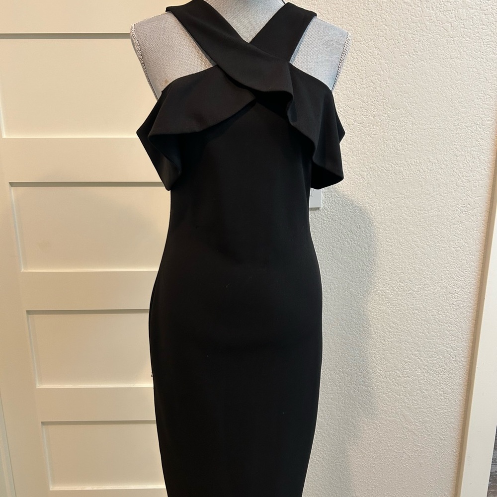 Elegant cold shoulder LBD
